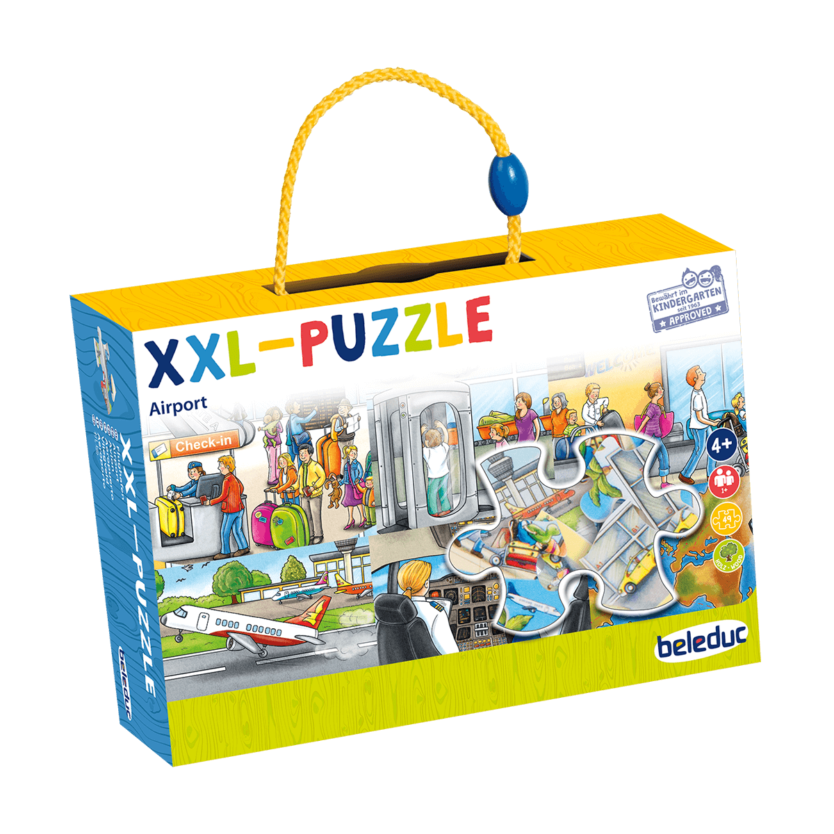 Beleduc Airport XXL Learning Puzzle