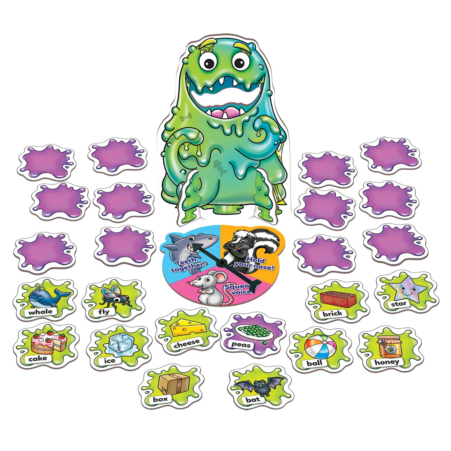 Orchard Toys Slimy Rhymes Rhyming Words Game
