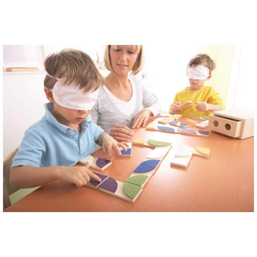 Haba Wehrfritz Touch Dominos 觸摸多米諾接龍 感官配對遊戲