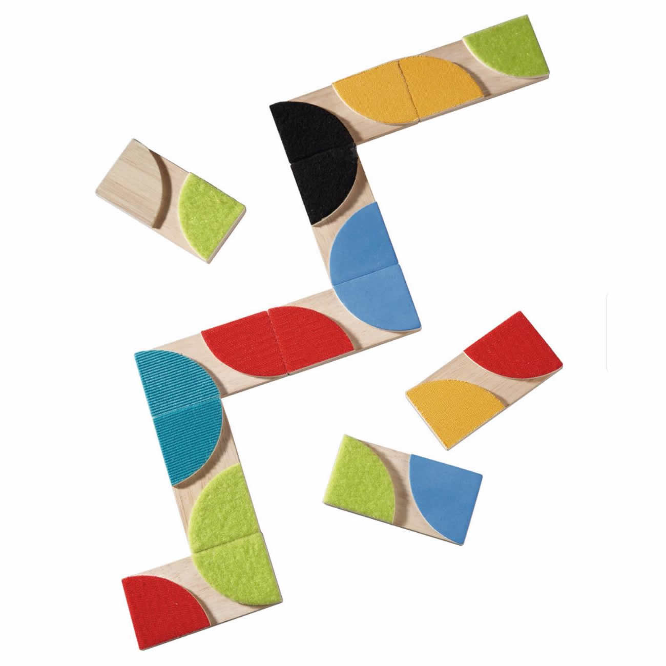 Haba Wehrfritz Touch Dominos 觸摸多米諾接龍 感官配對遊戲