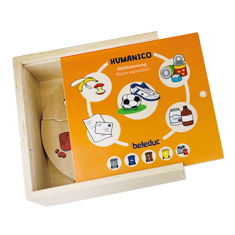 Beleduc Fun Matching - Waste Recycling 配對拼圖-垃圾回收