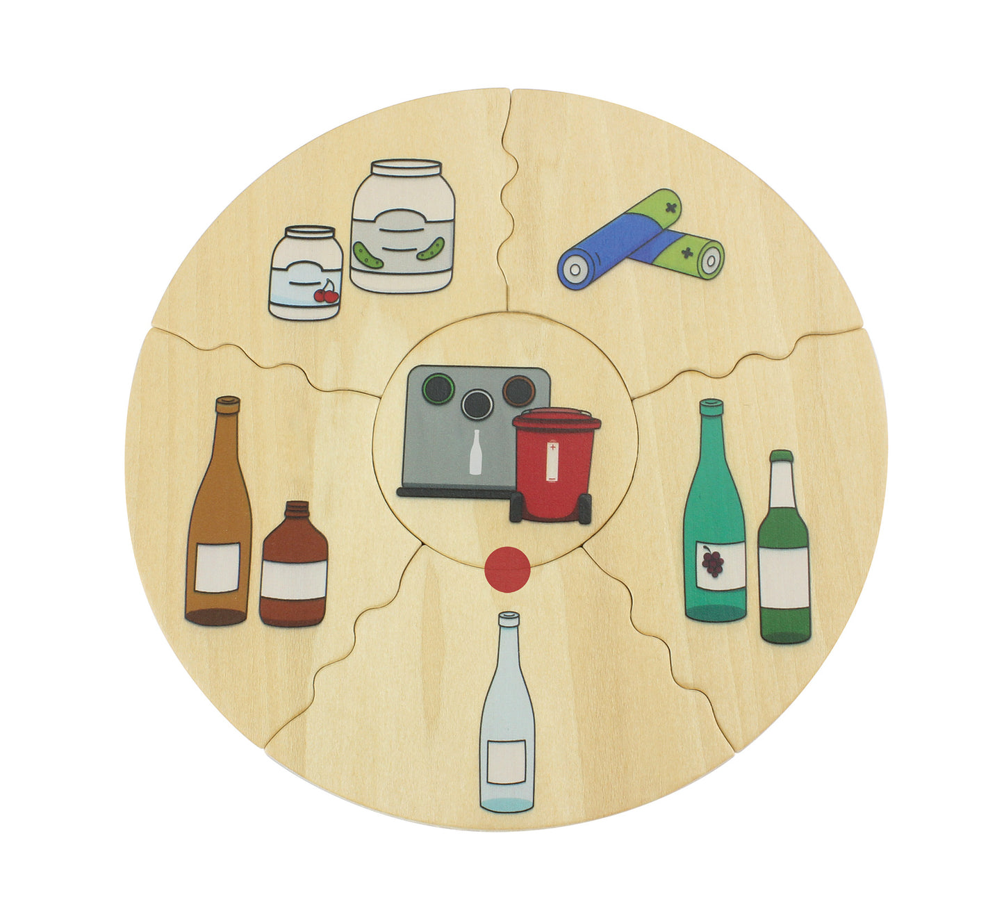 Beleduc Fun Matching - Waste Recycling 配對拼圖-垃圾回收