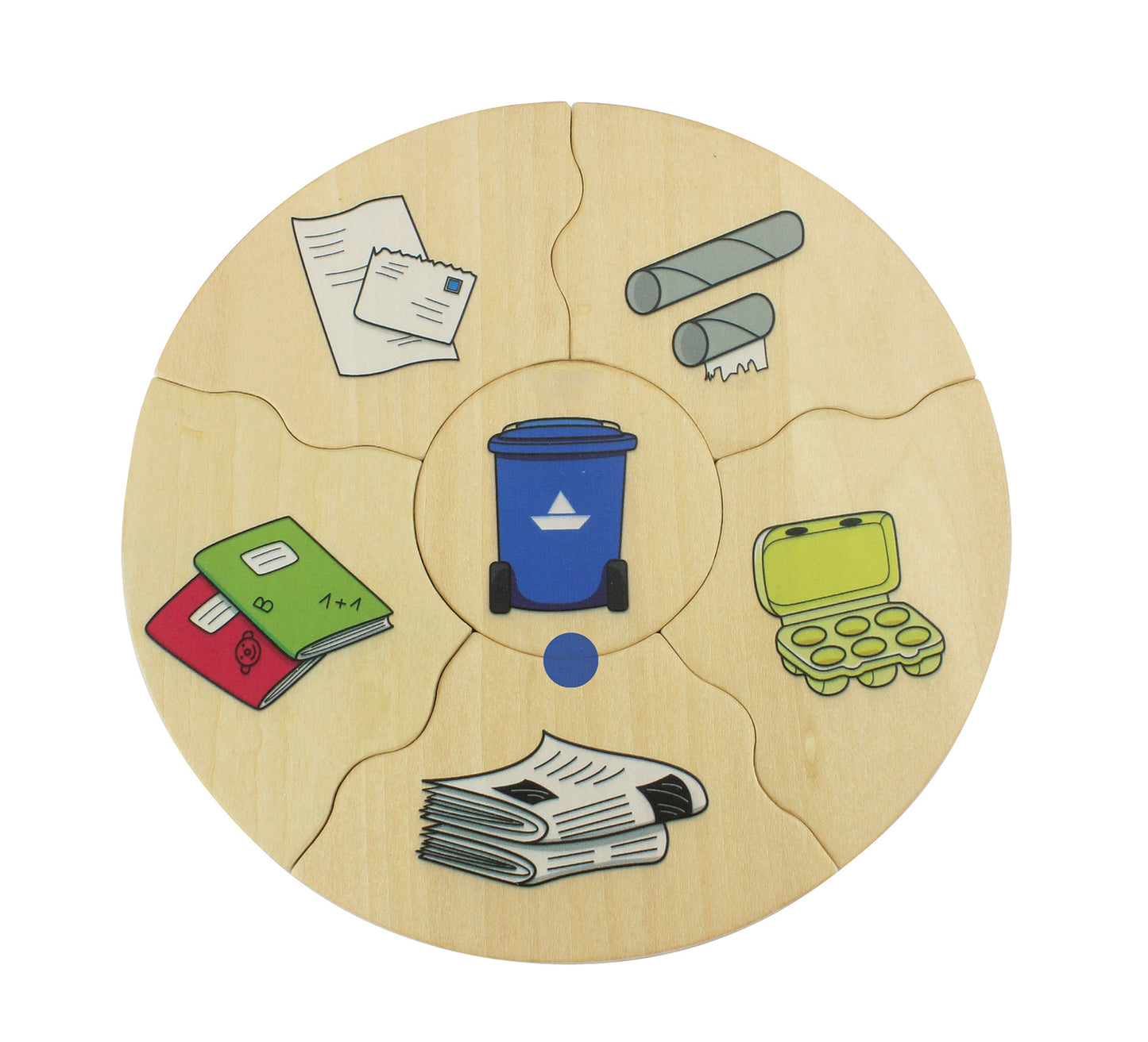 Beleduc Fun Matching - Waste Recycling 配對拼圖-垃圾回收