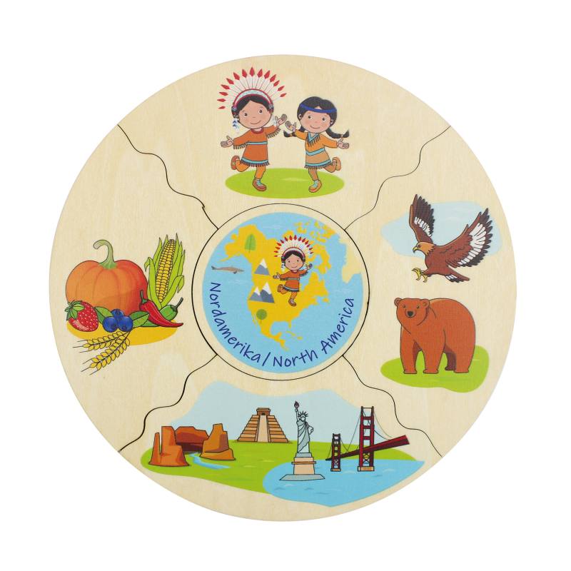 Beleduc Fun Matching - Seven Continents 趣味配對-七大洲