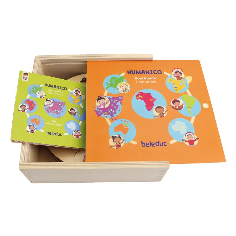 Beleduc Fun Matching - Seven Continents 趣味配對-七大洲