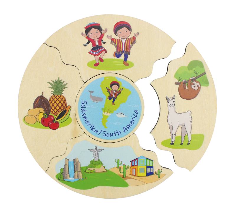 Beleduc Fun Matching - Seven Continents 趣味配對-七大洲