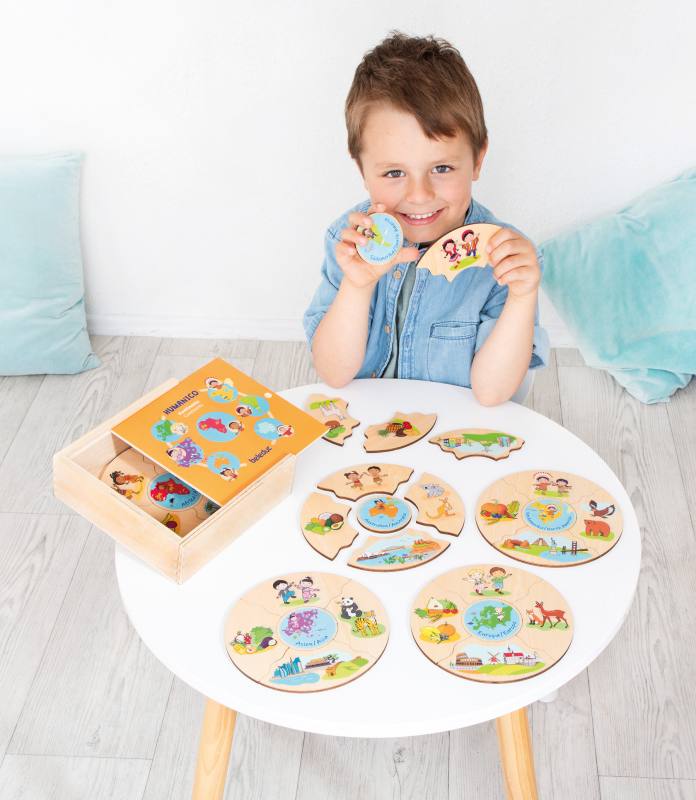 Beleduc Fun Matching - Seven Continents 趣味配對-七大洲