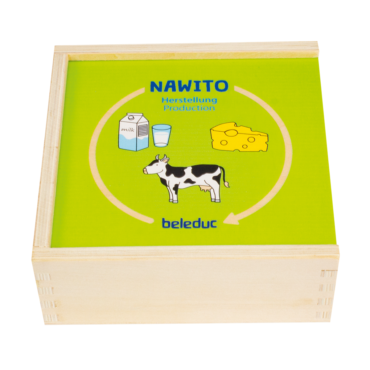 Beleduc Nawito Production Matching Puzzle 產品加工過程配對拼圖
