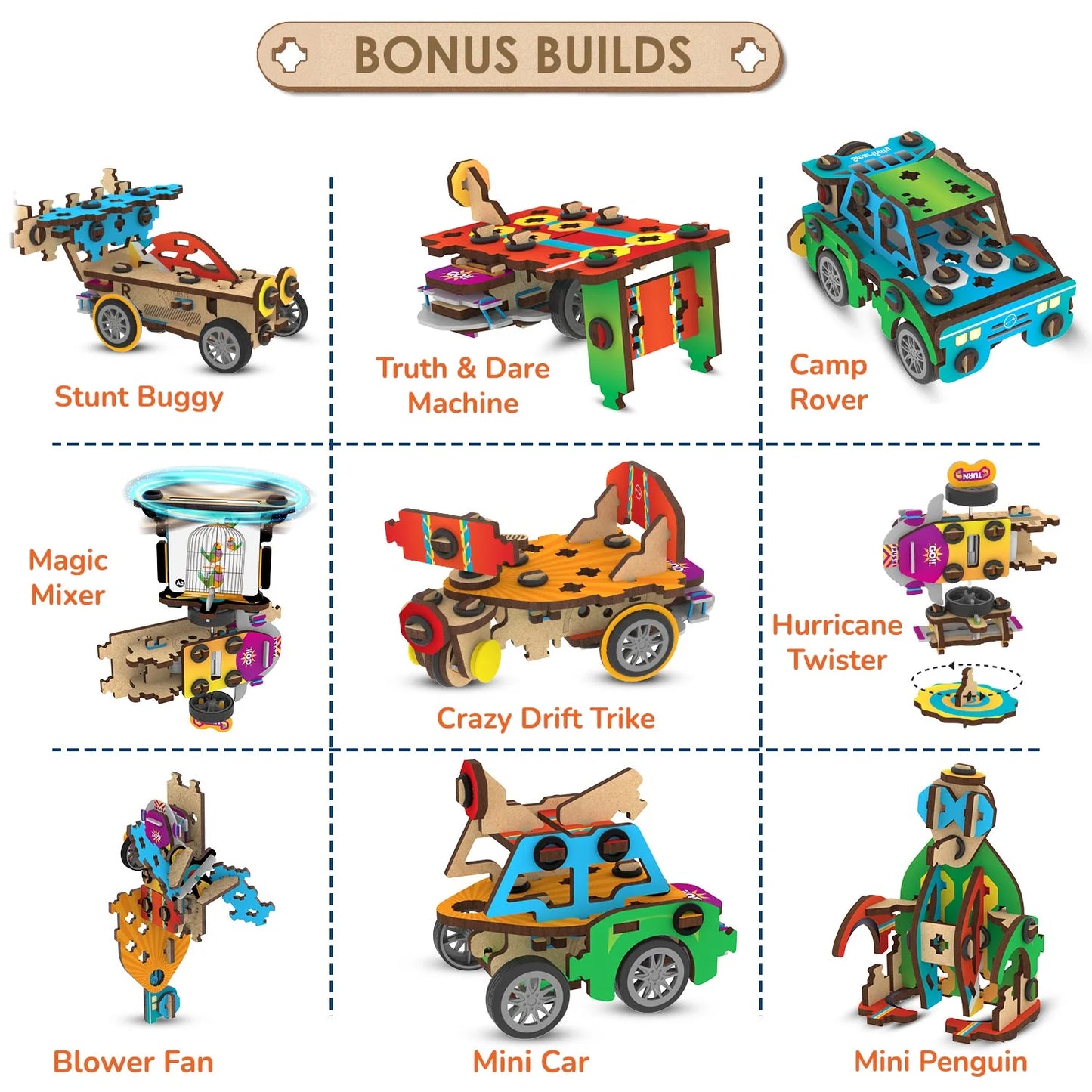 Smartivity 20 in 1 Spin-n-Go Kit 20合1 機動旋轉模型套裝