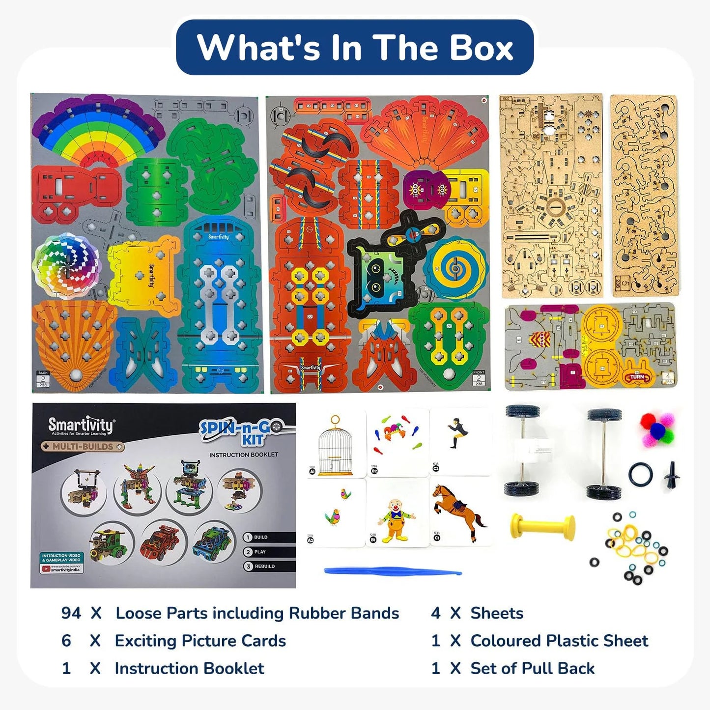 Smartivity 20 in 1 Spin-n-Go Kit 20合1 機動旋轉模型套裝