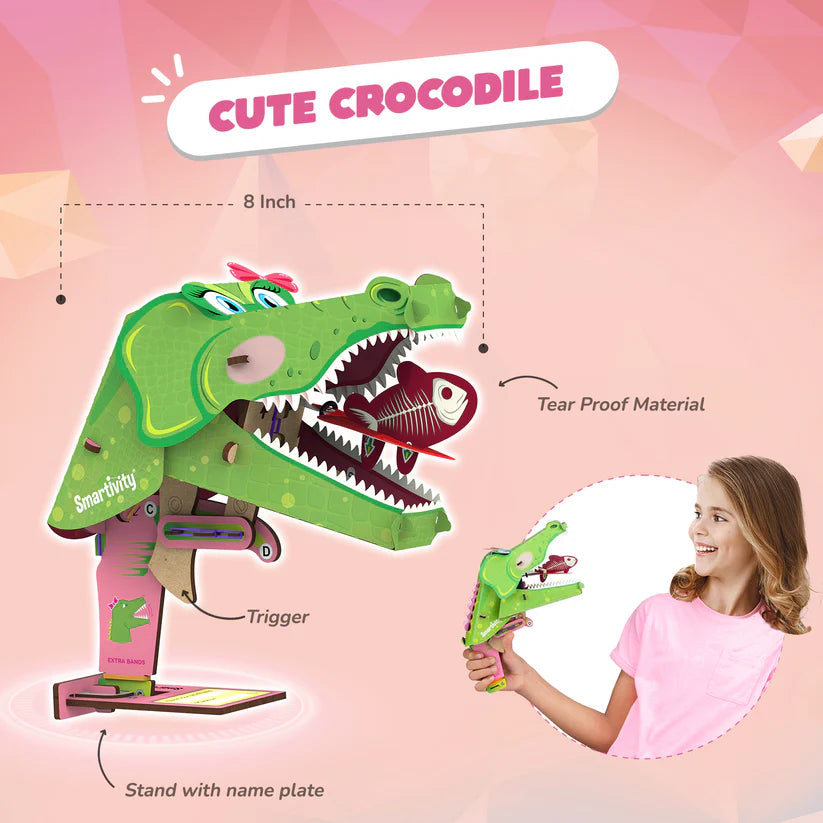 Smartivity 2in1 Mech Miracles DIY STEM Construction Toy 2合1 機械甲物-獨角仙及鱷魚