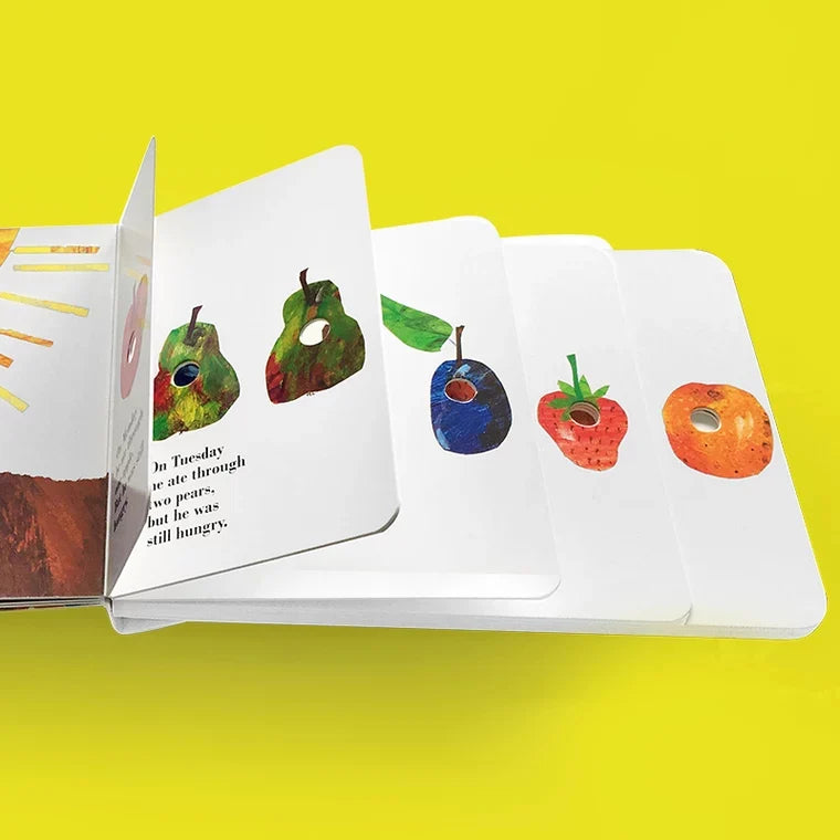Eric Carle The Very Hungry Caterpillar Board Book 艾瑞·卡爾 非常饑餓的毛毛蟲 紙板書