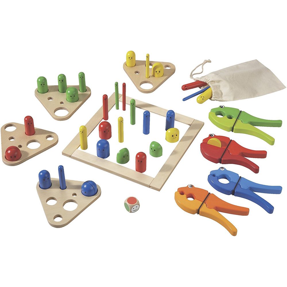 Haba Wehrfritz Catch the Worm a Tricky Peg Game 捉蟲蟲遊戲