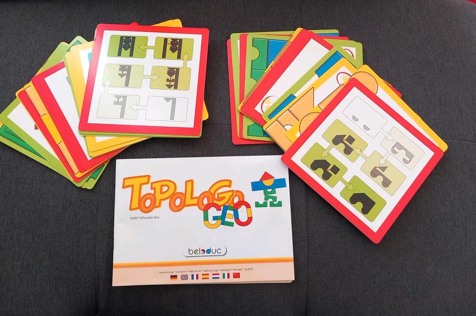 Beleduc Topologo GEO Spatial Cognition Game 幾何建構 空間與方位訓練遊戲