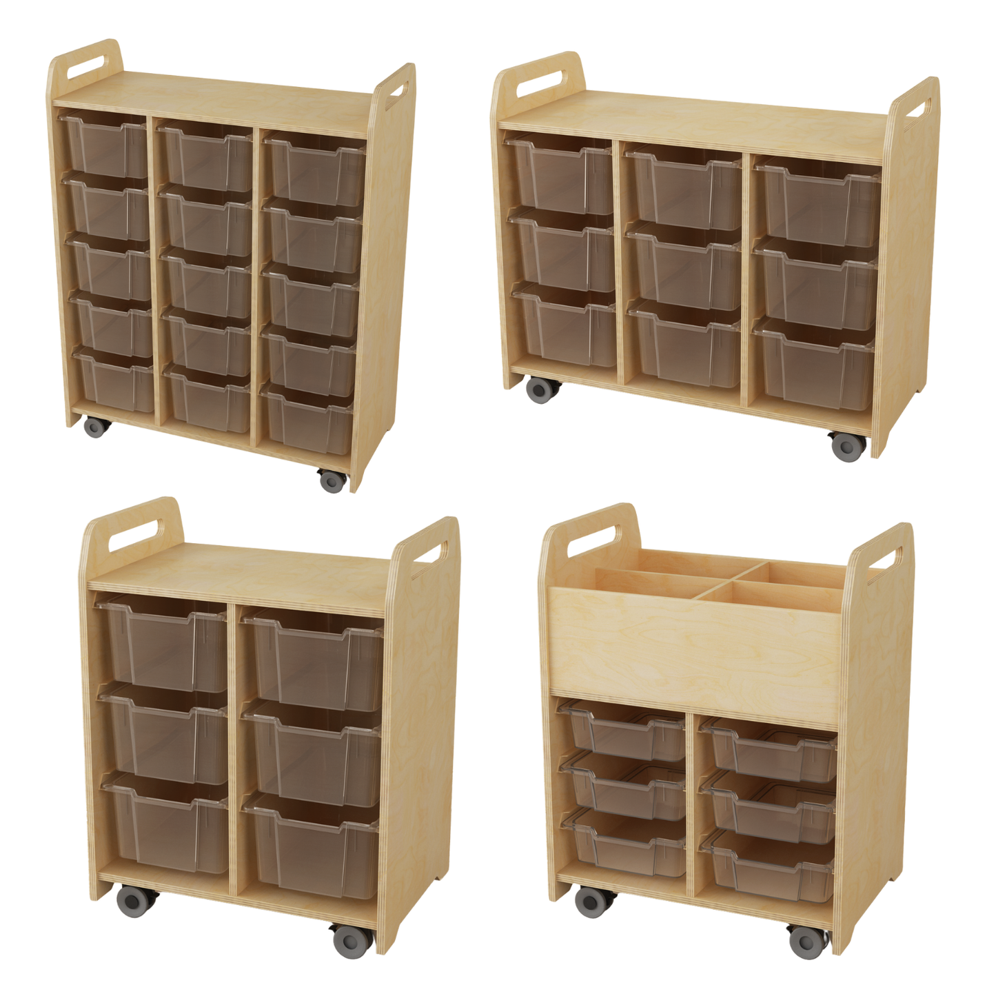 Masterkidz Mobile Tray Storage System 可移動託盤收納系統 可自由選購收納盤
