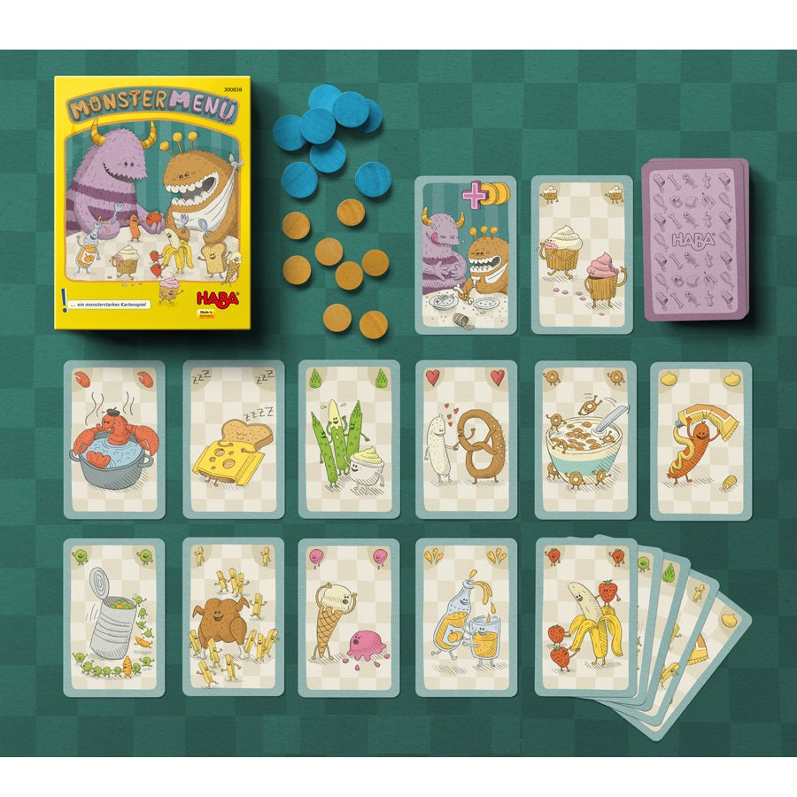 Haba 300838 Monstermenu Strategy Game 怪獸的菜單策略遊戲