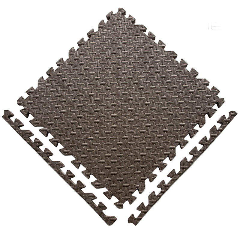 Kindermatic EVA Floor Mat Leaf Pattern L60xW60 T2.5cm Set of 4塊套裝 樹葉紋安全地墊 2.5cm厚 EN71+CCC檢測認證