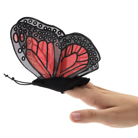 Mini Monarch Butterfly Finger Puppet 迷你帝王蝶手指玩偶
