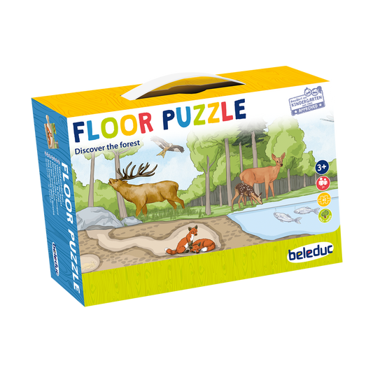 Beleduc Floor Puzzle Discover the Forest 探索叢林找找看大號拼圖