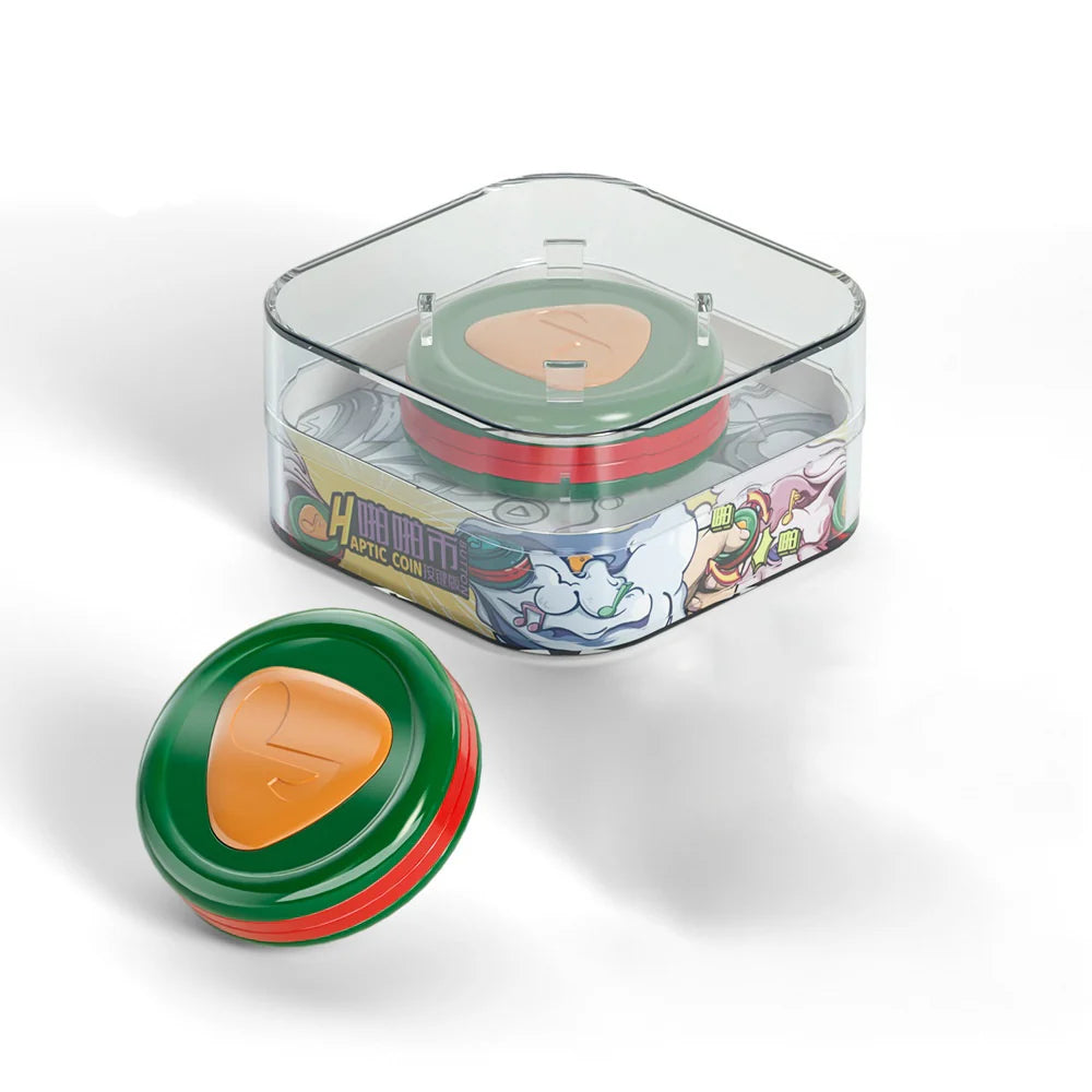Fidget Sensory Haptic Coin Slider Assorted Color 減壓滑滑轉啪啪幣 顏色隨機