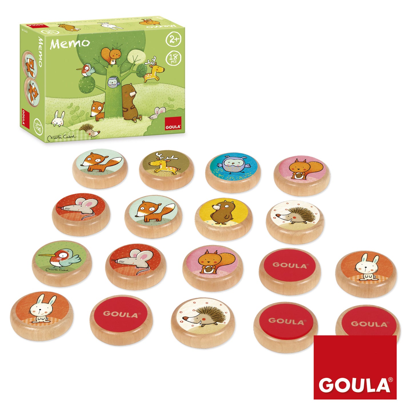 Goula Forest Friends Matching & Memory Game