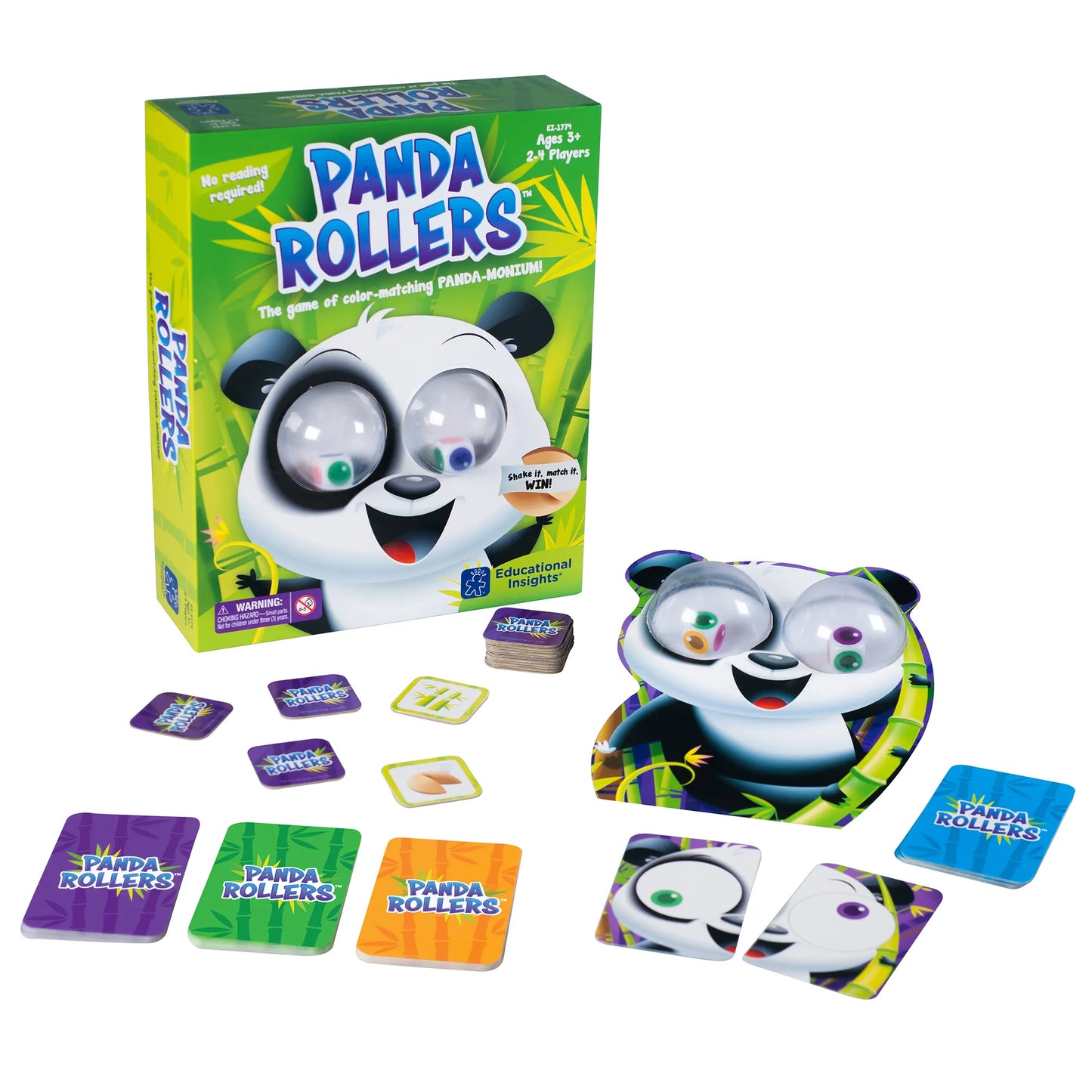Educational Insights Panda Rollers Stacking & Counting Game