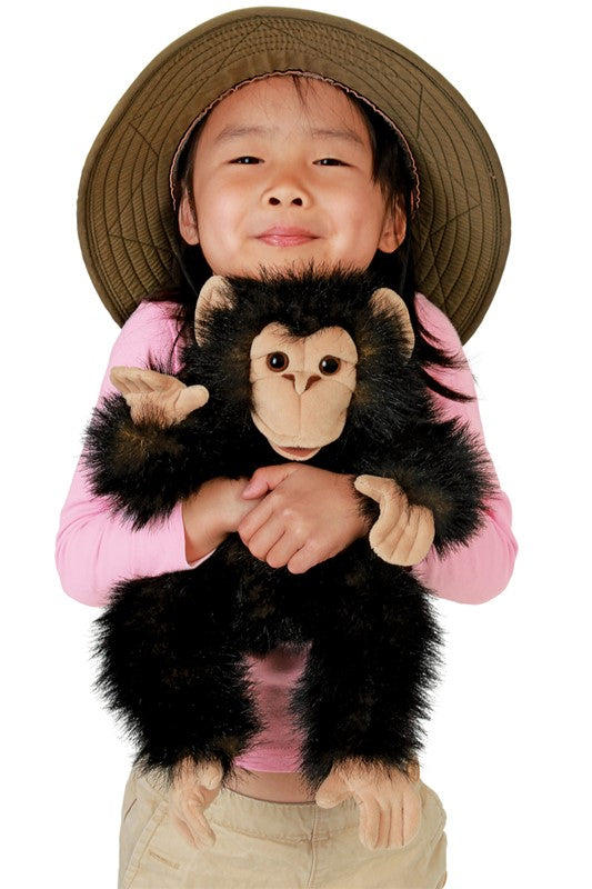 Baby Chimpanzee Hand Puppet 小黑猩猩手偶