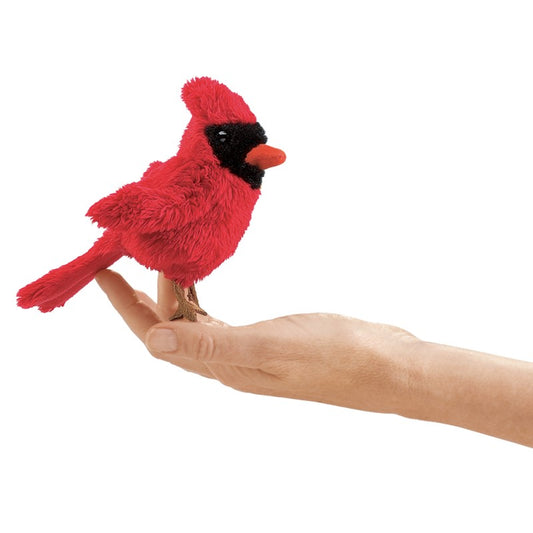 Mini Cardinal Finger Puppet 迷你紅雀手指玩偶