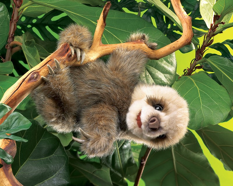 Baby Sloth Hand Puppet 樹懶寶寶手偶