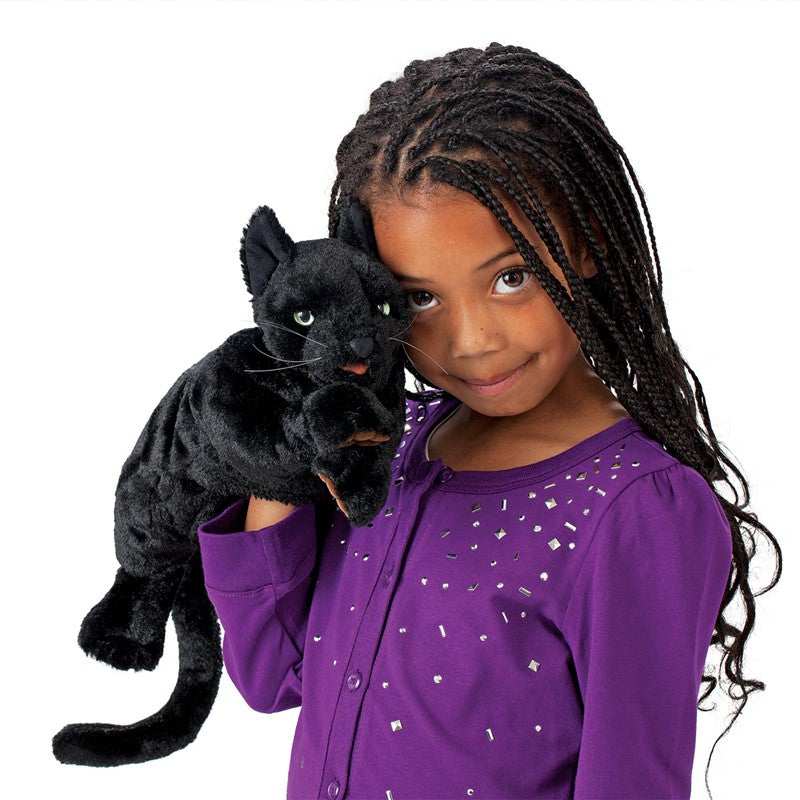Black Cat Hand Puppet 黑貓手偶