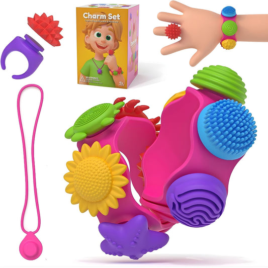 3-in-1 Sensory Fidget Jewelry Set 3合1兒童感官紓壓首飾套裝
