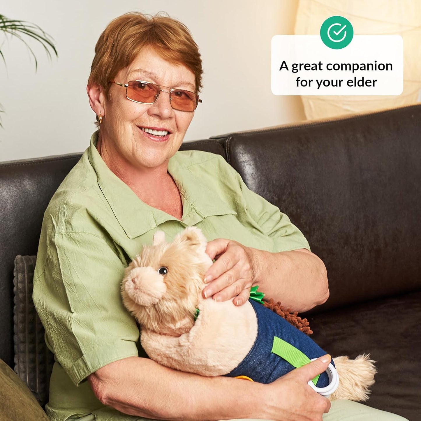 2-in-1 Sensory Fidget Muff Blanket Cat Calming Activities for Dementia and Alzheimer’s Support 二合一感官保暖手筒與失智症活動毯 小猫