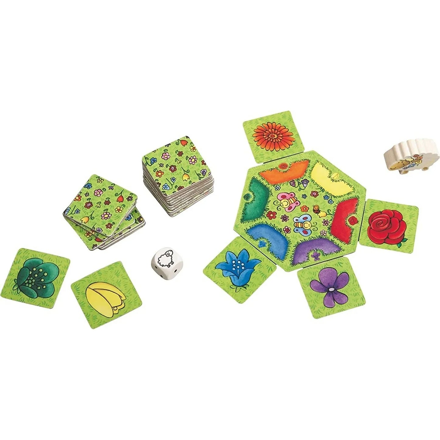 Haba 4093 Bella Little Flower Color Matching Game 貝拉的小花朵 顏色配對遊戲