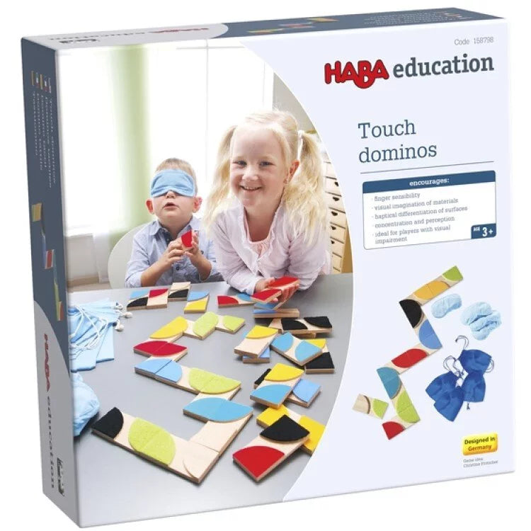Haba Wehrfritz Touch Dominos 觸摸多米諾接龍 感官配對遊戲
