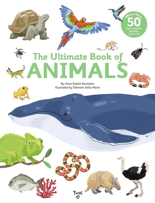 Twirl The Ultimate Book of Animals 動物大全 終極百科立體書