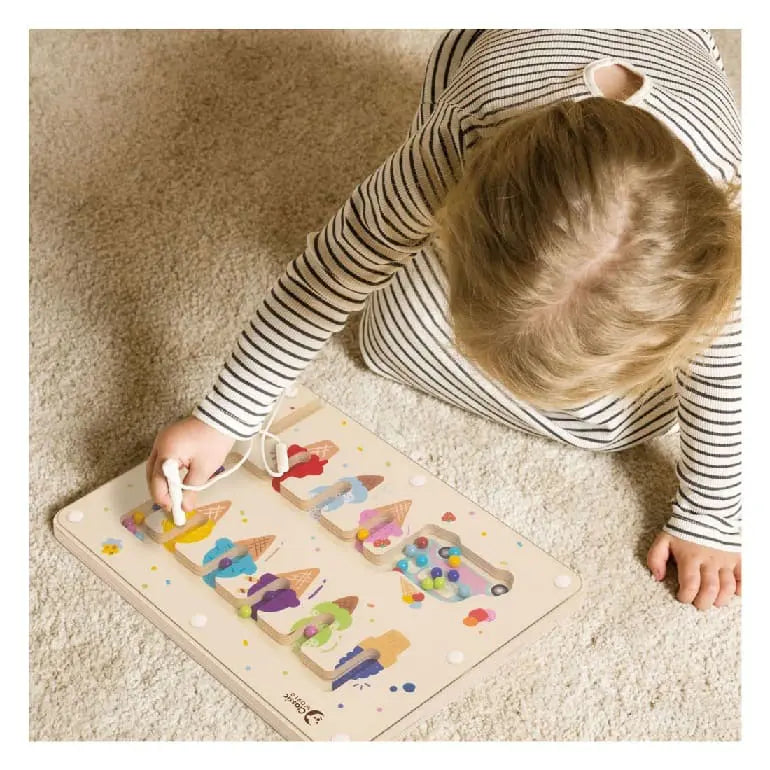 Classic World Color Matching Game 冰淇淋配對運珠筆