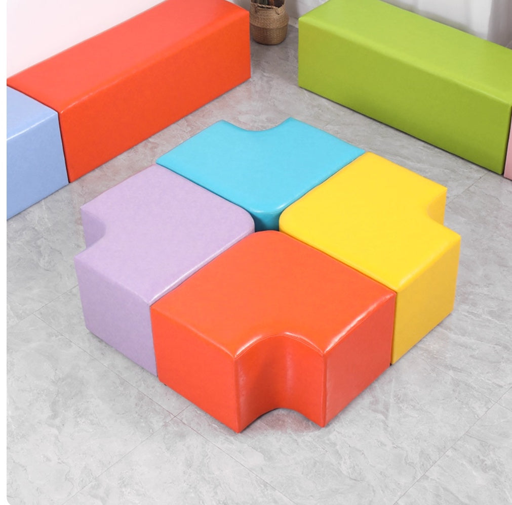 30cm Seat Height Rectangular Soft Foam Bench 長方形軟體長椅