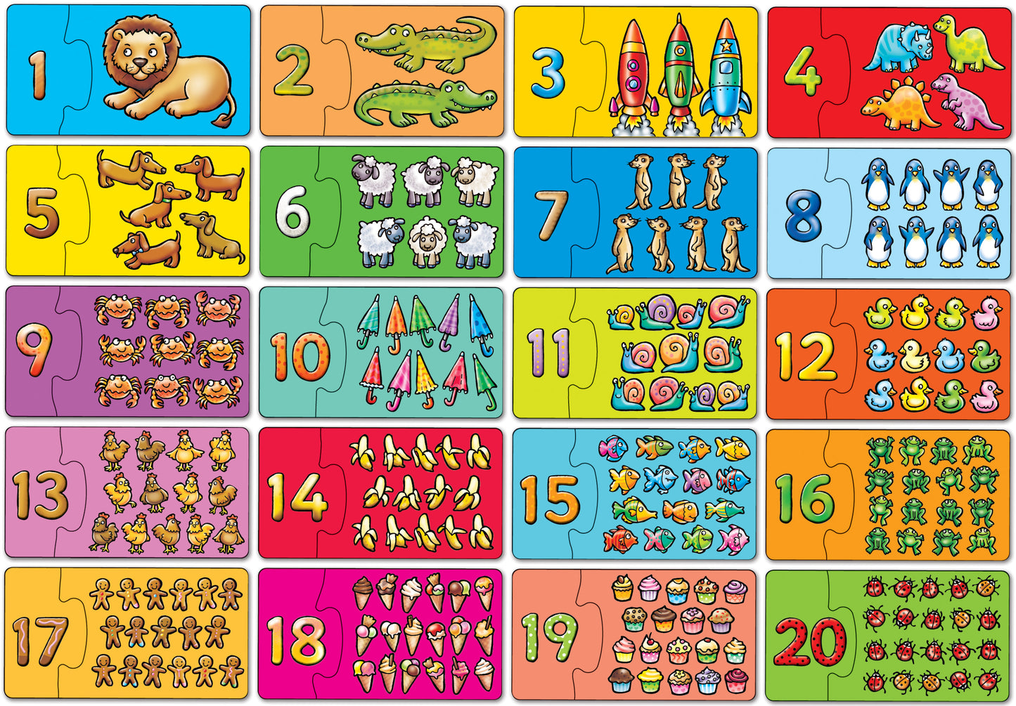 Orchard Toys Match and Count Jigsaw Puzzle