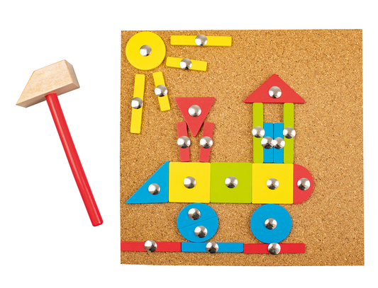 Beleduc Martello Hammer & Nails Game 錘子小畫匠精細動作遊戲