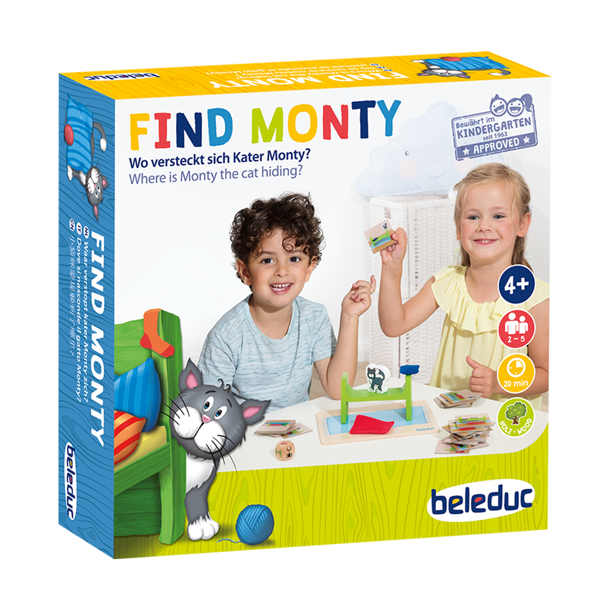 Beleduc Find Monty! Spatial Perception Game 空間思維表達遊戲