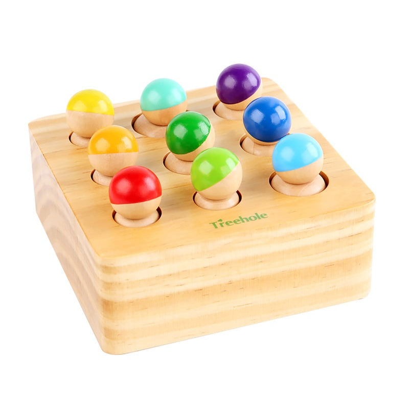 Matching Peg Dolls with Pedestal 配對小人遊戲