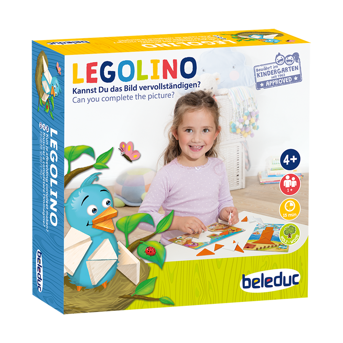 Beleduc Legolino Game 巧樂拼圖遊戲