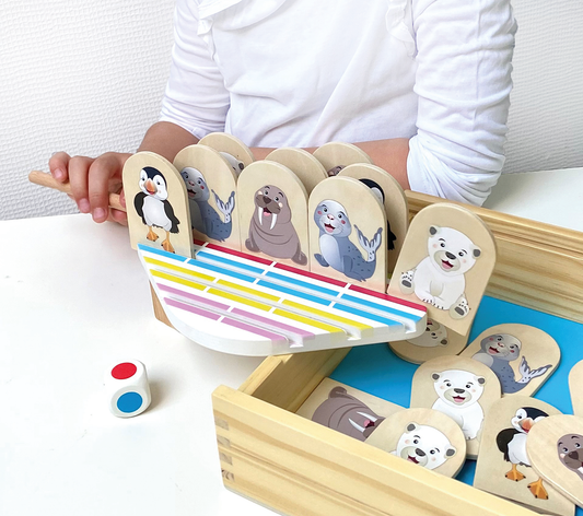 Beleduc Splash Color Matching Balacing Game 花樣跳水顏色配對平衡操作遊戲