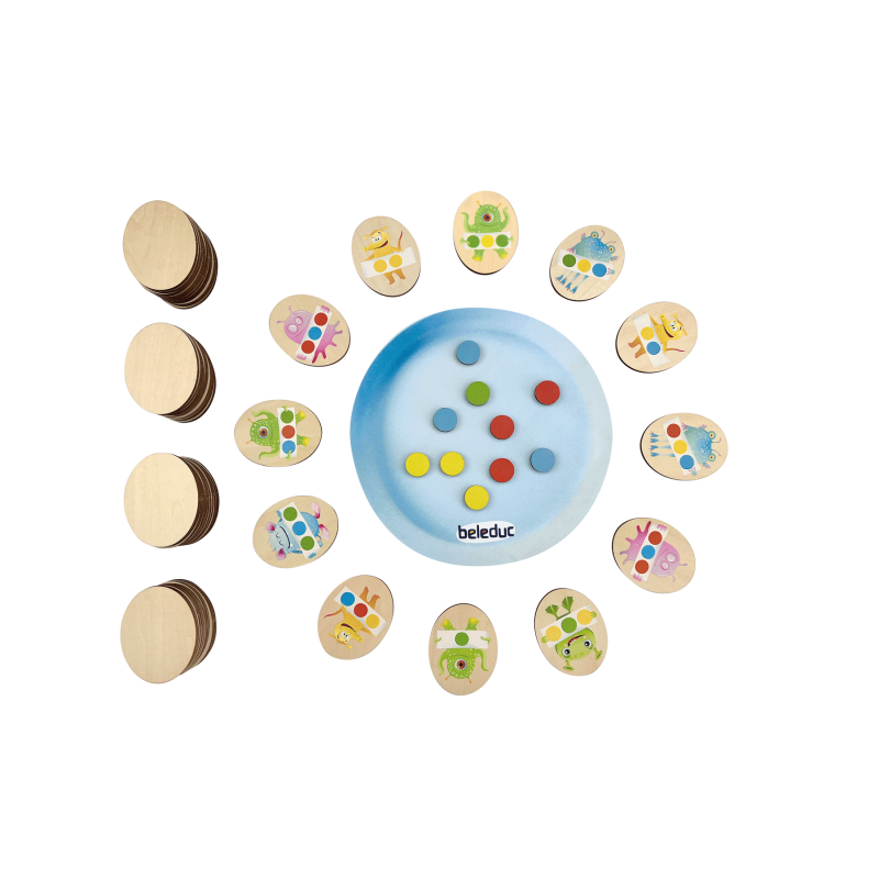 Beleduc Color Bean Monster Confetti 彩豆怪獸