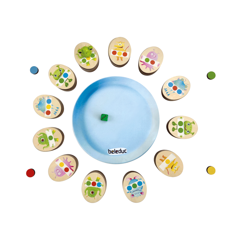 Beleduc Color Bean Monster Confetti 彩豆怪獸