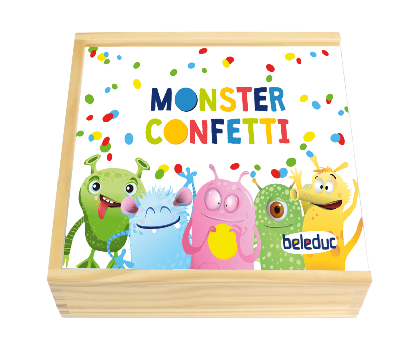 Beleduc Color Bean Monster Confetti 彩豆怪獸