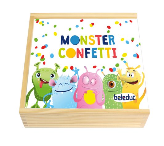 Beleduc Color Bean Monster Confetti 彩豆怪獸