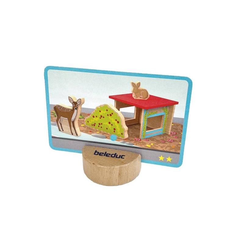 Beleduc Reni & Hops spatial perception and memory skills game 兔鹿尋蹤 空間感知與記憶遊戲