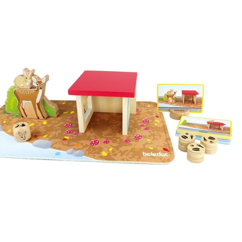Beleduc Reni & Hops spatial perception and memory skills game 兔鹿尋蹤 空間感知與記憶遊戲