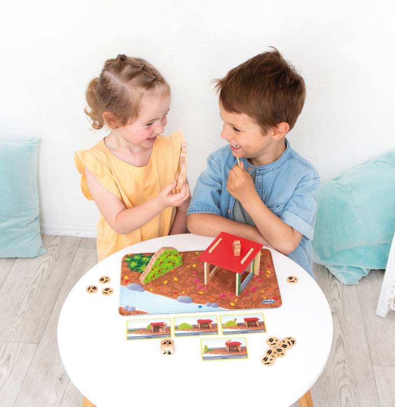 Beleduc Reni & Hops spatial perception and memory skills game 兔鹿尋蹤 空間感知與記憶遊戲